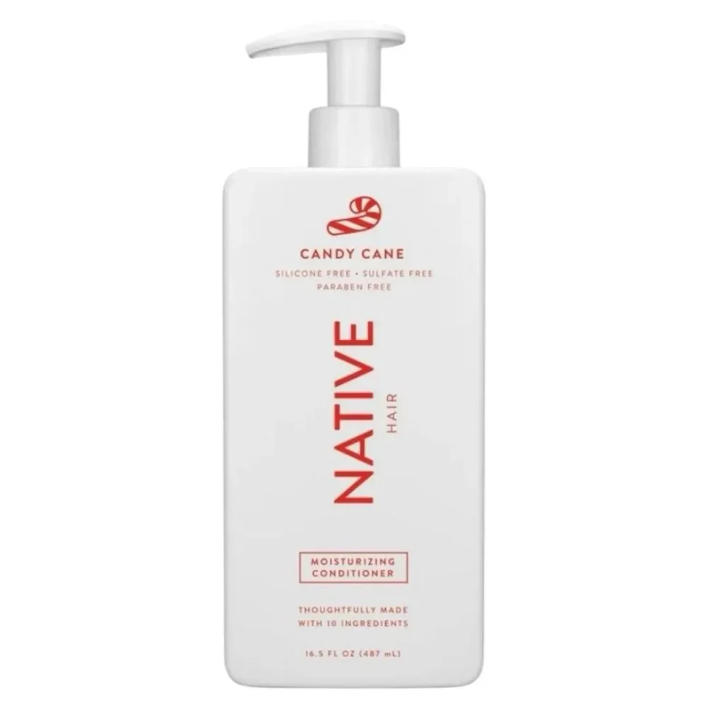 Native Limited Edition Candy Cane & Mistletoe Moisturizing Conditioner 16.5oz Ea